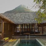 Private pool villa overlooking the Western Ghats near Coimbatore